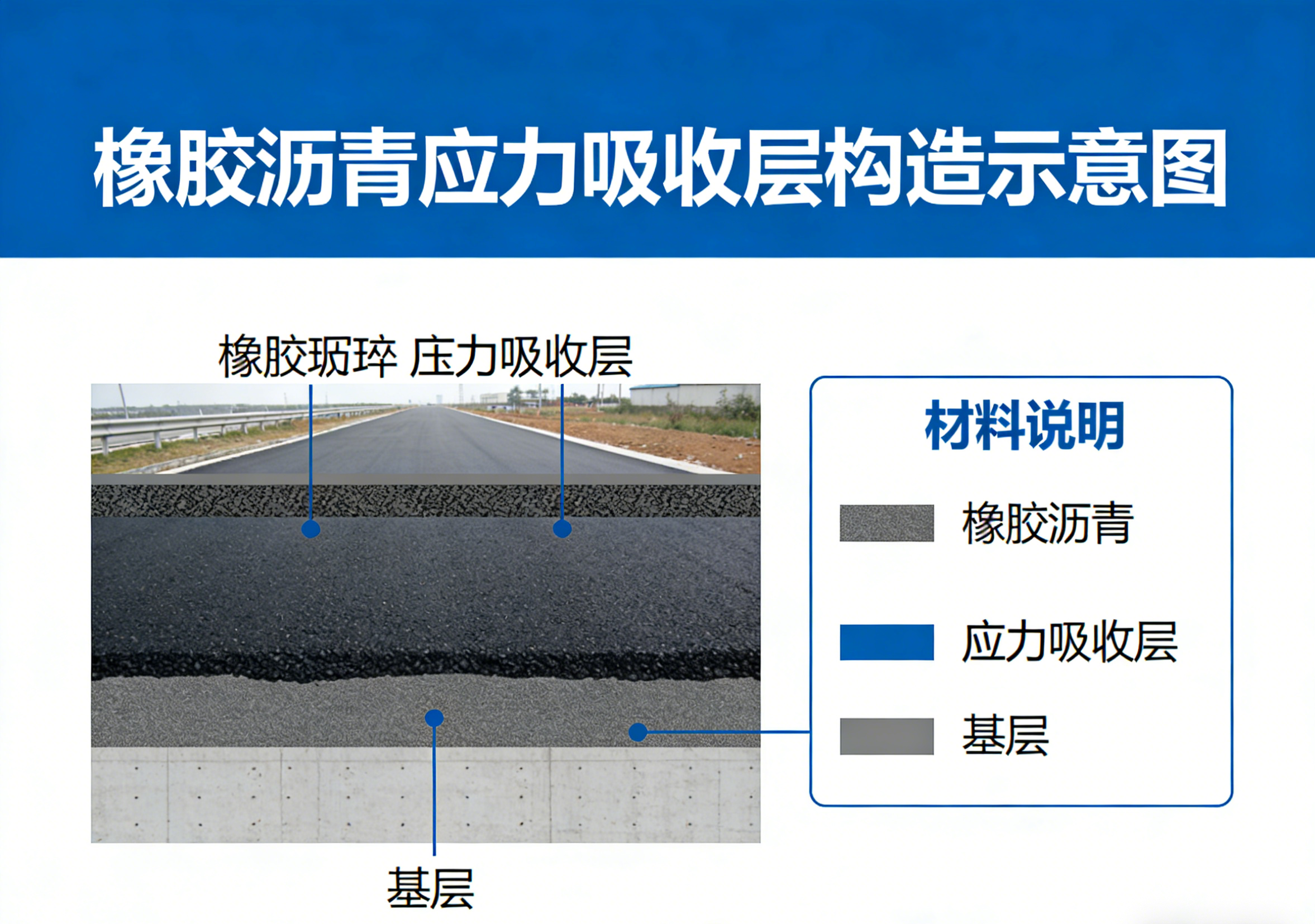 橡胶沥青应力吸收层