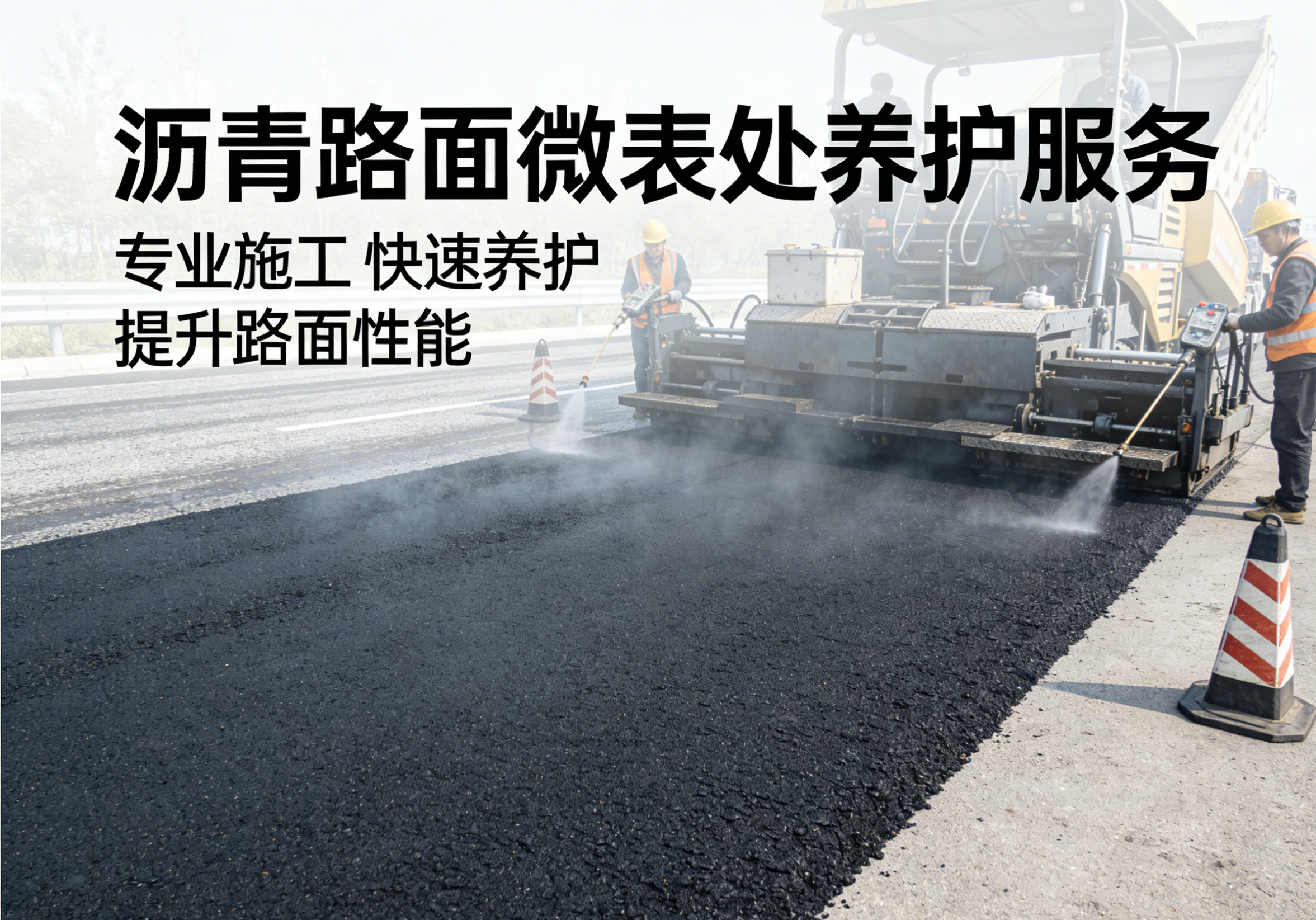 沥青路面微表处养护服务