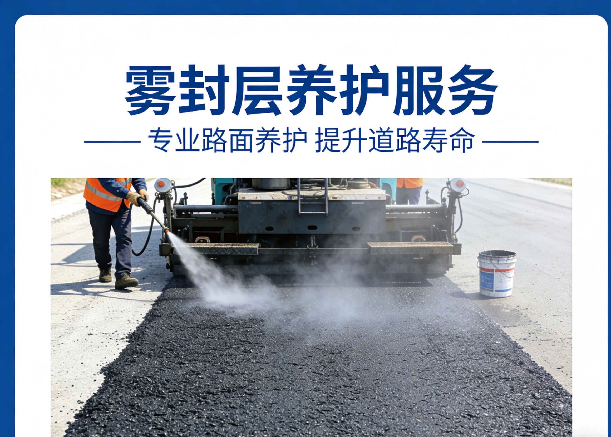 雾封层养护服务