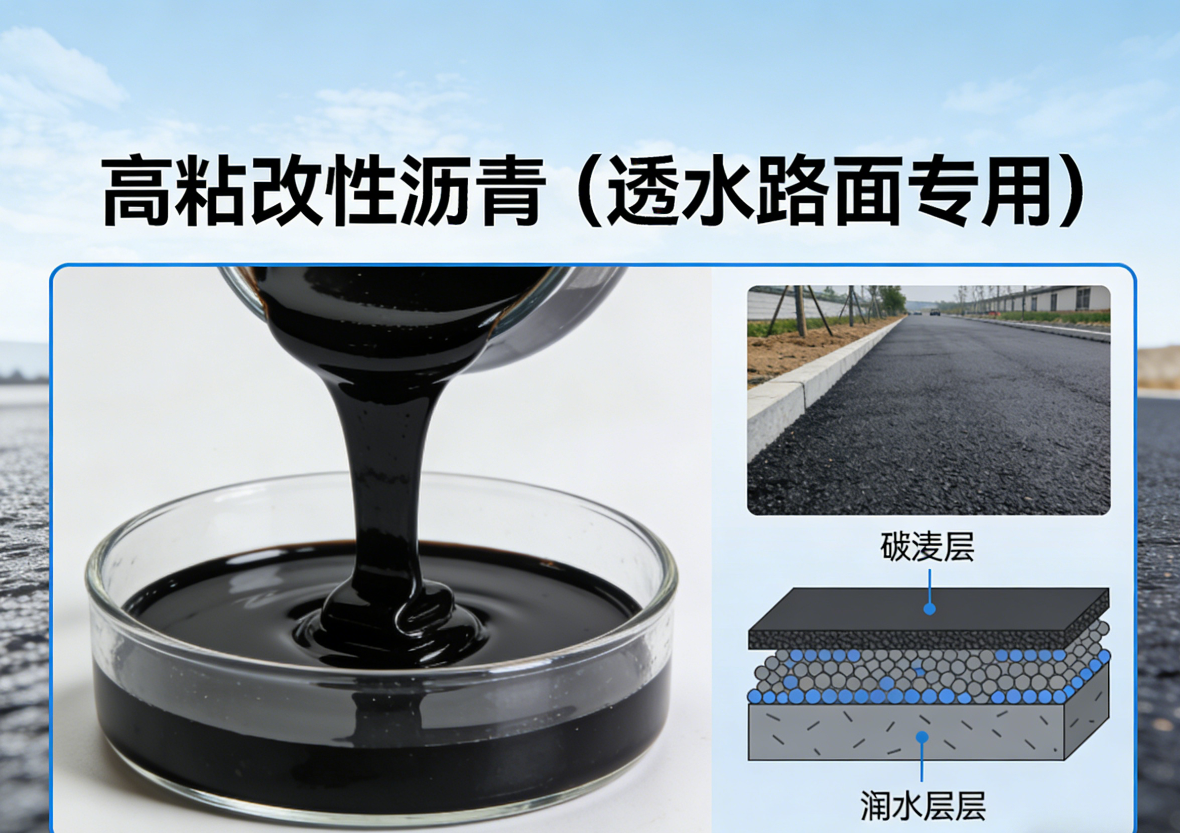 高粘改性沥青（透水路面专用）