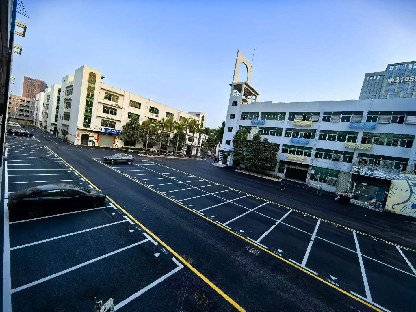 深圳中恒沥青 - 专业市政道路沥青施工现场