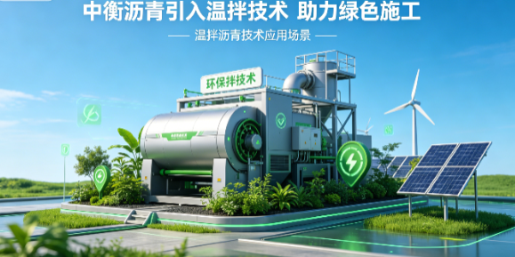 中恒沥青引入温拌技术,助力绿色施工