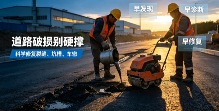 沥青路面裂缝、坑洼、车辙病害对症处理与修复全方案