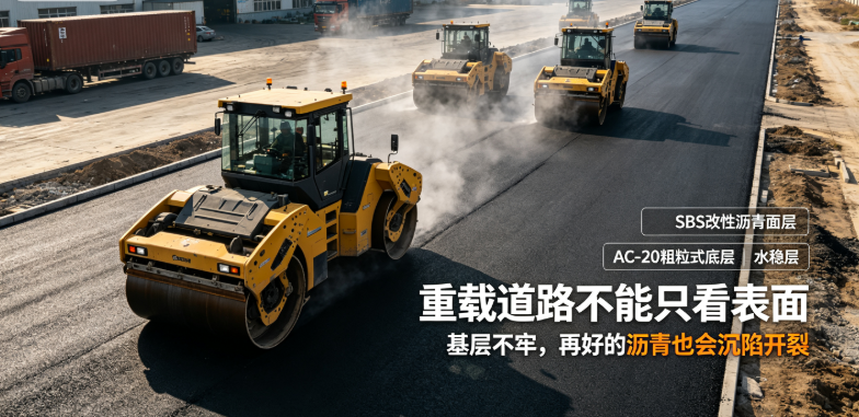厂区重载道路沥青施工标准:货车叉车专用路面高强度解决方案